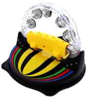 Enabling Devices Lighted Musical Tambourine