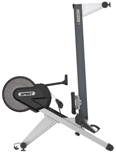 The CRW800 Magnetic Rowing Machine folds for easy storage and transport.