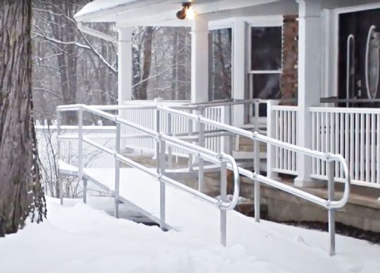 Due to its design, the Breeze is the best-suited ramp for climates with snow