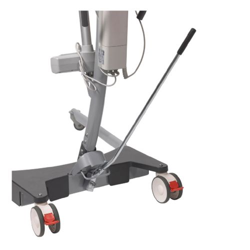 GRAVIS Floor Patient Lift by Drive Medical shown with the manually operated base