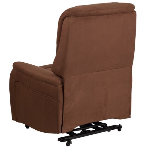 Back view of the lift recliner 