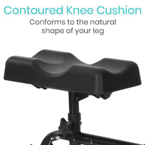 Contoured knee cushion 
