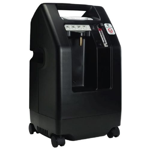 Compact DeVilbiss Oxygen Concentrator - Angled View
