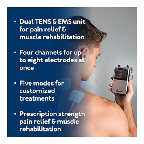 Four Channel Digital TENS and EMS Unit Benefits