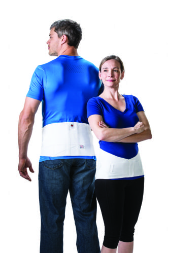 The Lumbosacral Belt can be worn by men and women to provide relief.