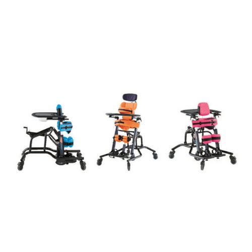 Picture shows the differing sizes and positions for the Mygo Stander