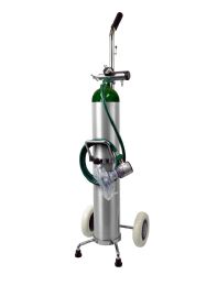 E Size Oxygen Cylinder Kits on Cart by Mada Medical