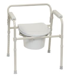 3 in 1 Folding Commode by Compass Health