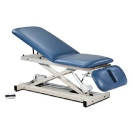 Power Adjustable Treatment Table with Backrest and Drop Section | Hi-Lo Table