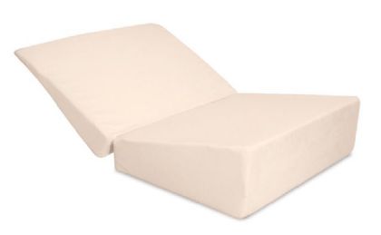 Two Foot Foldable Wedge Positioning Pillows for Elevated Sleeping