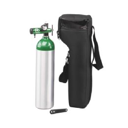 D Cylinder Oxygen Tank Kit with Shoulder Carrying Case by Responsive Respiratory