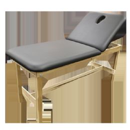 Essential Wood Treatment Table with 6-Position Elevation by Pivotal Health Solutions