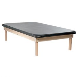 Treatment Wood Mat Table for Chiropractic Medicine Massage Therapy and Assisted Stretches by Pivotal Health Solutions