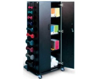 Hausmann Mobilized Compact Weight Rack