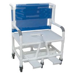 Deluxe Bariatric Shower Commode Chair