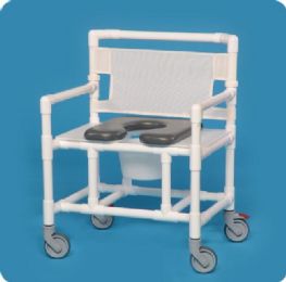 Soft Seat Bariatric Shower Commode Chairs