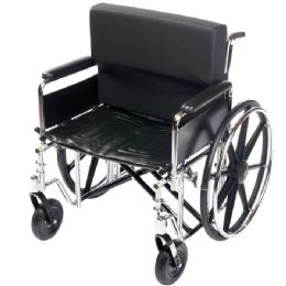 Lacura Bariatric Wheelchair Backrest With Recessed Tissue Area and 650 Pounds Weight Capacity from Performance Health