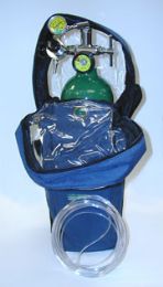 Mada Oxy-Uni-Pak in Shoulder Bag with MD Oxygen Cylinder