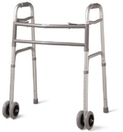 Bariatric Walker with Wheels by Medline
