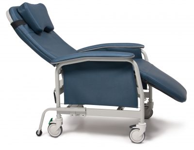 Preferred Care Deluxe Wide Recliner in a reclined position 2/3