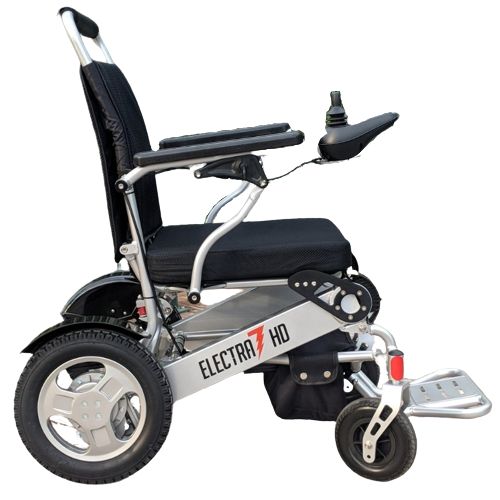 Electra 7 Wide HD Folding Power Wheelchair by Discover My Mobility
