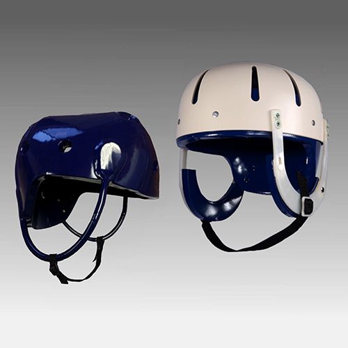 Foam Lined Hard Shell Helmet with Adjustable Chin Strap showing the foam lining under the hard shell