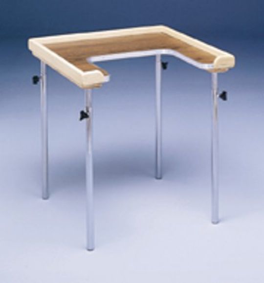 Bailey Adjustable Height Individual Cut Out Work Table
