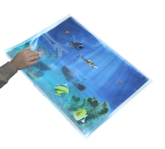 Squishy Play Tabletop Fish Mat for Tactile Therapy