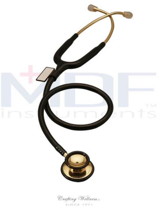 MDF MD One 22K Gold Stainless Steel Dual Head Stethoscope