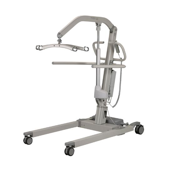 Bariatric Mobile Lift shown here being used with a walking sling.
