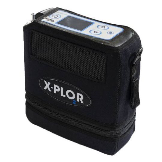 Portable Oxygen Concentrator with Rechargeable Battery and Bluetooth Connection - XPLOR by Belluscura
