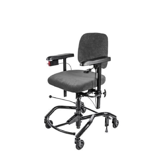 REAL Adult Mobility Power Chair shown in a raised position