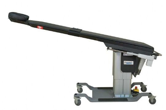 Oakworks Tilt C-Arm Imaging Table Shown with Headrest Option (sku: OAK-75204-T01)