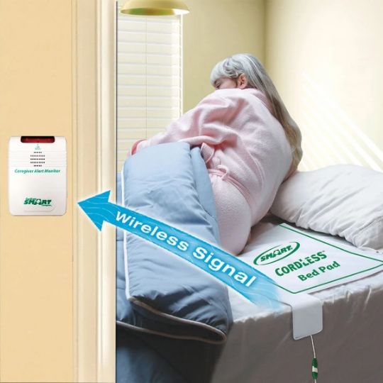 The pad should be put on top of the mattress around shoulder level and this is also easy to clean and incontinence resistant