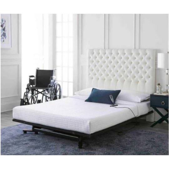 In the event that you need the security of having your feet touch the floor, this bed is perfect for you