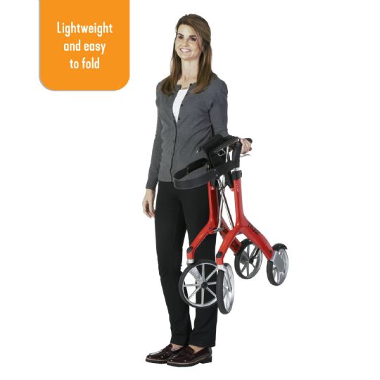 The Let's Fly is easy to fold and light weight for easy transport