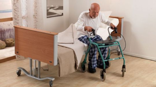 Low platform height for easier access for patients