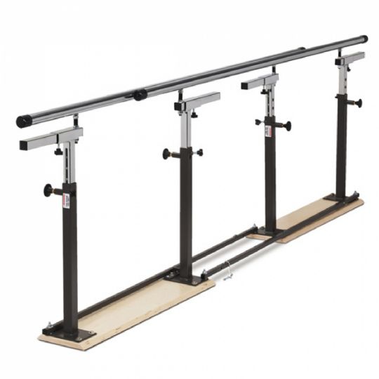 Clinton Folding Parallel Bars shown in a folded position