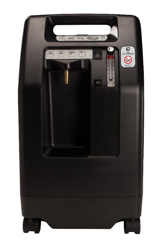 Compact DeVilbiss Oxygen Concentrator - Front View