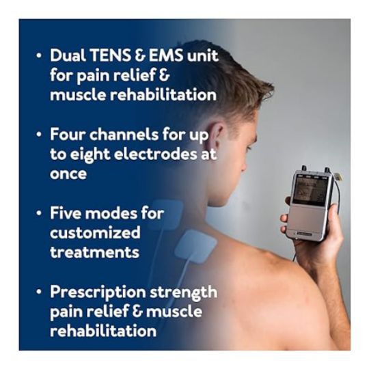 Four Channel Digital TENS and EMS Unit Benefits