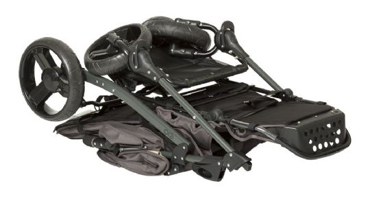 Special Tomato EIO Push Chair Stroller shown folded for storage or transporting.