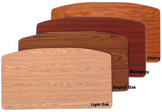 Footboard and Headboard available in Cherry, Mahogany, English Oak, and Light Oak.