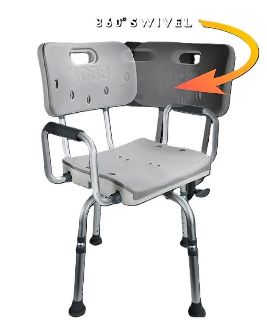 Inno Swivel Shower Chair - Swivel Feature