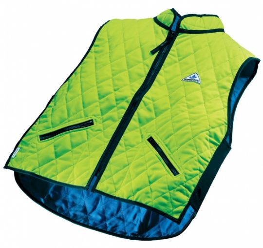 HyperKewl Cooling Deluxe Sport Vest in lime