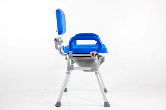 UltraCommode Shower Commode Chair - Side View