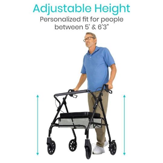 Provides convenient height adjustability