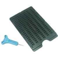 Janus Braille Slate 11 Line Plastic Blind Writing Tool 3 x 5 in. (Set of 2)