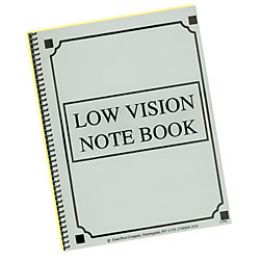 Low Vision Notebooks - Quantity 2