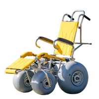 Wheeleez™ Sandpiper All-Terrain Padded Beach Wheelchair for Petite Adults and Kids