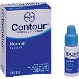 Bayer's Glucose Meter Control Solution, Pack of 5